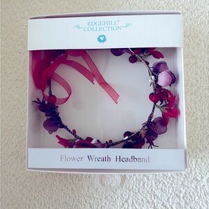 Edgehill Collection Flower Wreath Headband